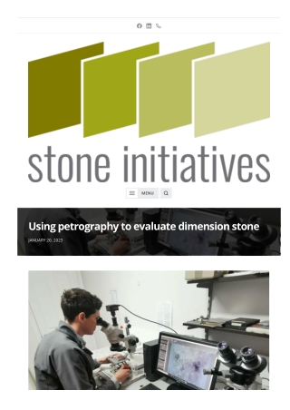 Petrography Analysis