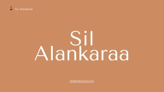 Silalankaraa – Make a Statement with Sterling Silver Jewellery.