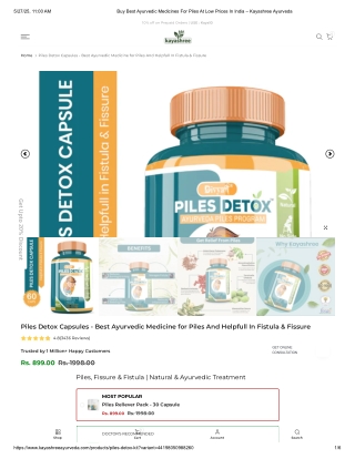 Best Ayurvedic Tablet For Piles