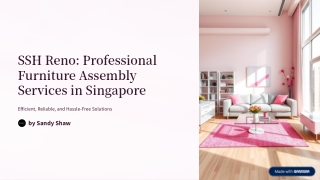 Trusted Furniture Assembly in Singapore