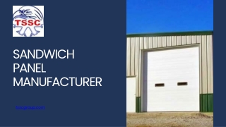 Find the Best Sandwich Panel Manufacturer - TSSC Group (1)