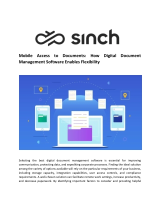 Mobile Access to Documents How Digital Document Management Software Enables Flexibility