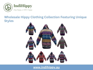 Wholesale Hippy Clothing Collection Featuring Unique Styles