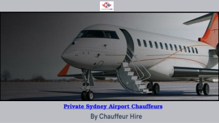Private Sydney Airport Chauffeurs