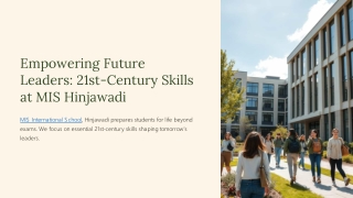 MIS HINJEWADI