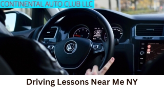 Driving Lessons Near Me NY-CONTINENTAL AUTO CLUB LLC