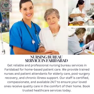 Nursing Bureau Service in Gurugram