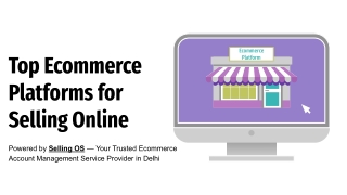 Top Ecommerce Platforms for Selling Online