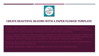 Scrapbook Blog PPT Template