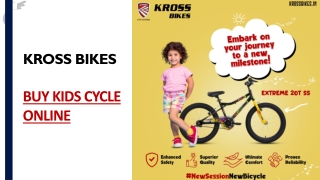 Buy Kids Cycle Online From Kross