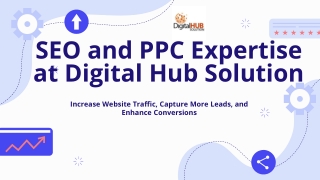 SEO and PPC Expertise at Digital Hub Solution