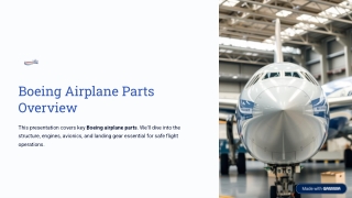 Boeing Airplane Parts Overview | Key Aircraft Components Explained