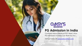 PG Admission in India