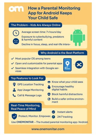 How a Parental Monitoring App for Android Keeps Your Child Safe Online