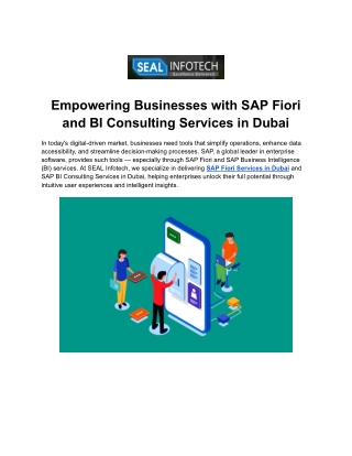 Trusted SAP S/4HANA Partners in Dubai – SEAL Infotech