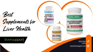 Best Supplements for Liver Health - www.liversupport.com