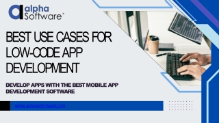 Low - Code App Development