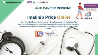 Imatinib Price Online Wholesale Metro Manila Philippines