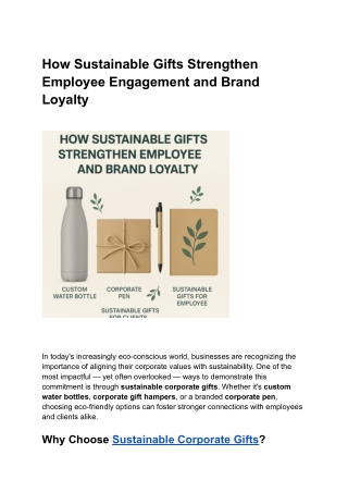 How Sustainable Gifts Strengthen Employee Engagement and Brand Loyalty (1)