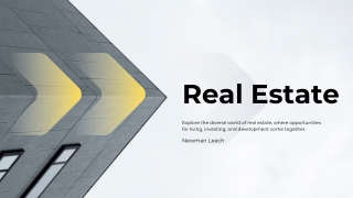 Why Choose Newman Leech for Residential Property in the UK?