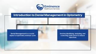 Denial Management in Optometry Billing