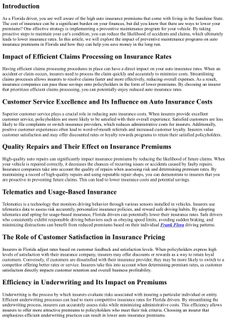 Preventive Maintenance Programs: A Pathway to Lower Auto Insurance Premiums in F