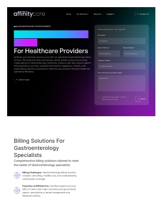 Gastroenterology Billing Services for Healthcare Providers
