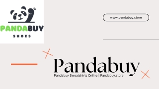 Pandabuy Sweatshirts Online  Pandabuy.store