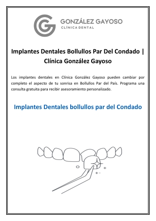 Implantes Dentales Bollullos Par Del Condado