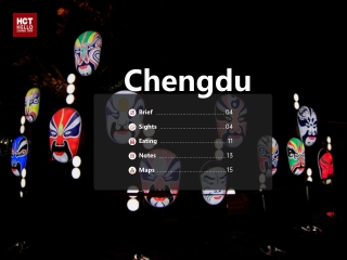 (Latest Version) Guide to Tourist Attractions in Chengdu, China