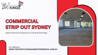 Commercial Strip Out Sydney