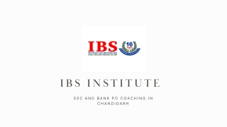Bank po and SSC Coaching in Chandigarh