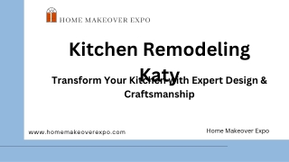 Kitchen Remodeling Katy:  Ideas to Modernize Your Space Today