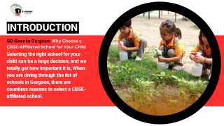 GD Goenka - List of Schools in Gurgaon