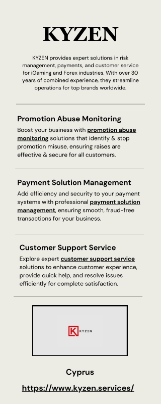 Promotion Abuse Monitoring