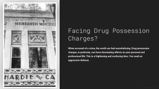 Drug possession lawyer