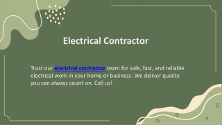 Electrical Contractor