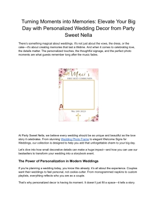 Communion Selfie Frames in Ireland – Personalised & Fun