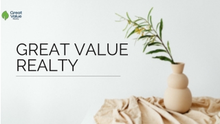 Great Value Realty: Best Real Estate Projects in Delhi & NCR