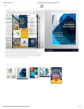 POSTERS & VOUCHERS - Connect Printing