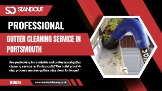 Professional Gutter Cleaning Service in Portsmouth