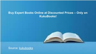 Buy Expert Books Online at Discounted Prices – Only on KukuBooks
