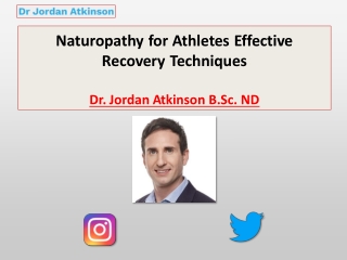 Naturopathy for Athletes Effective Recovery Techniques