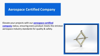 Aerospace Certified Company