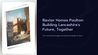 Baxter Homes Poulton
