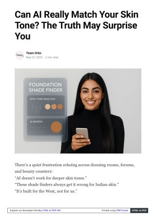 Title: Discover Your Perfect Match with Foundation ShadeFinder