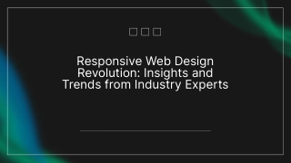 Responsive Web Design in 2025: Innovations Shaping the Digital Experience