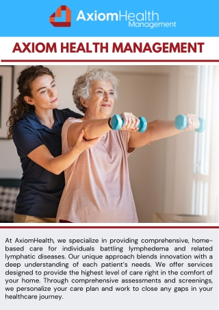 Efficient Lymphedema Care in Florida Suburbs Providing Relief and Convenience to Patients