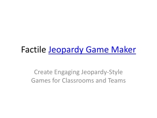 Factile_Jeopardy_Game_Maker