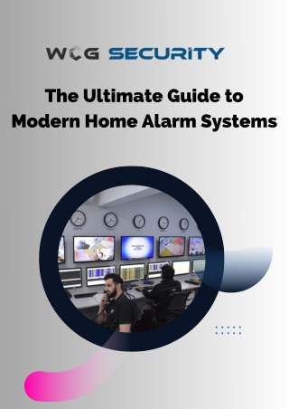 The Ultimate Guide to Modern Home Alarm Systems